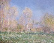Spring in Giveryny Claude Monet